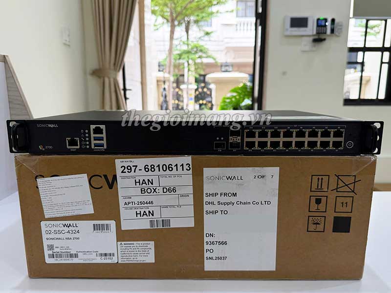 SonicWall NSA 2700... 