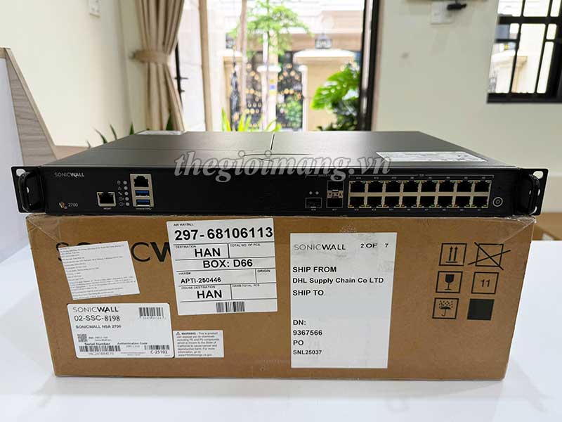 SonicWall NSA 2700... 