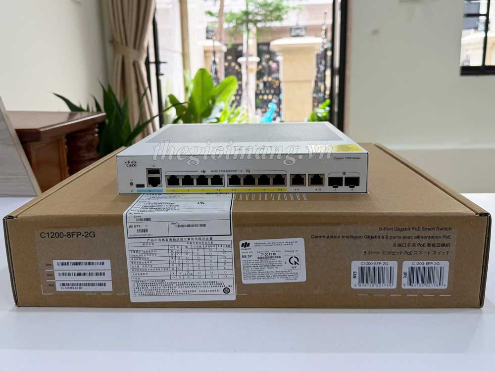 Cisco C1200-8FP-2G