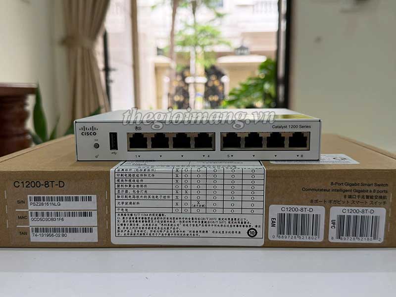 Cisco C1200-8T-D 
