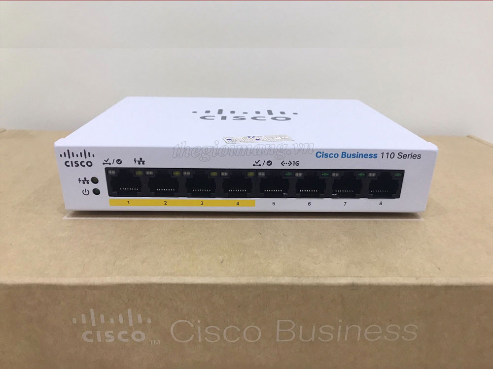 Cisco CBS110-8PP-D-EU 