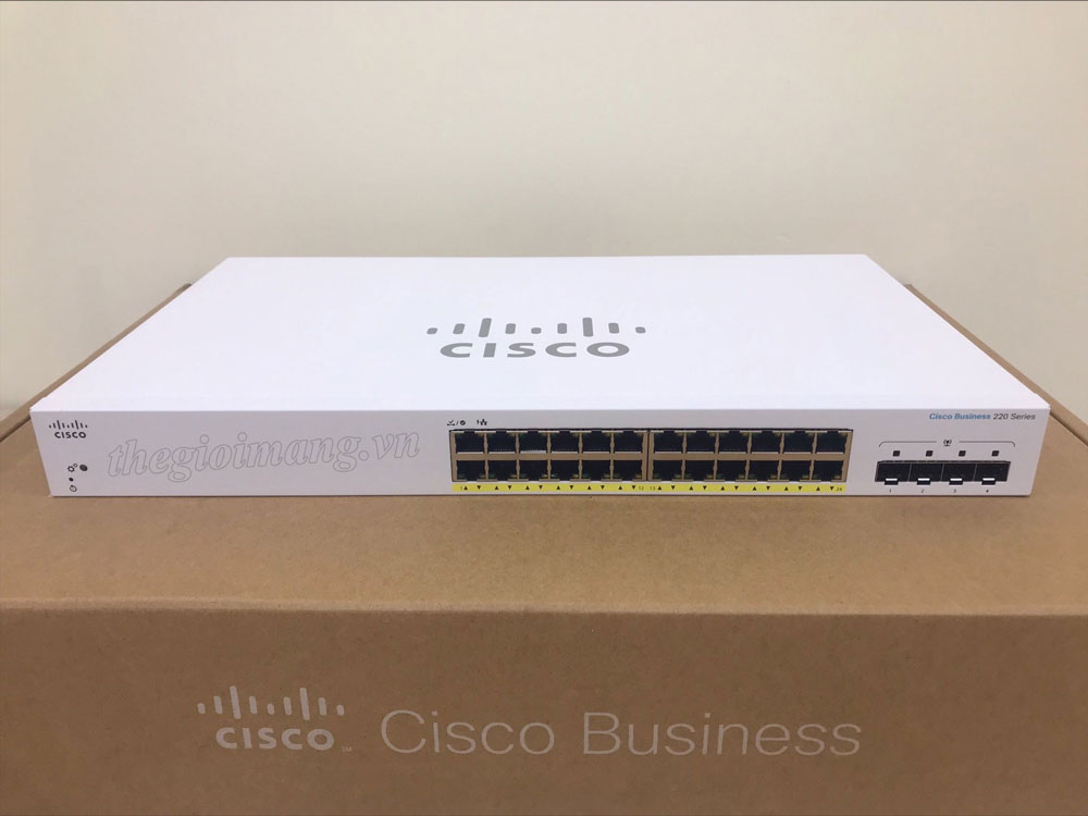 Cisco CBS220-24FP-4X-EU