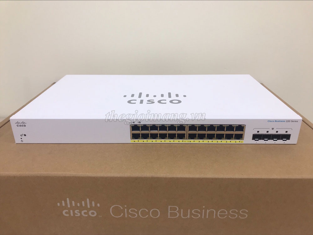 Cisco CBS220-24P-4X-EU 