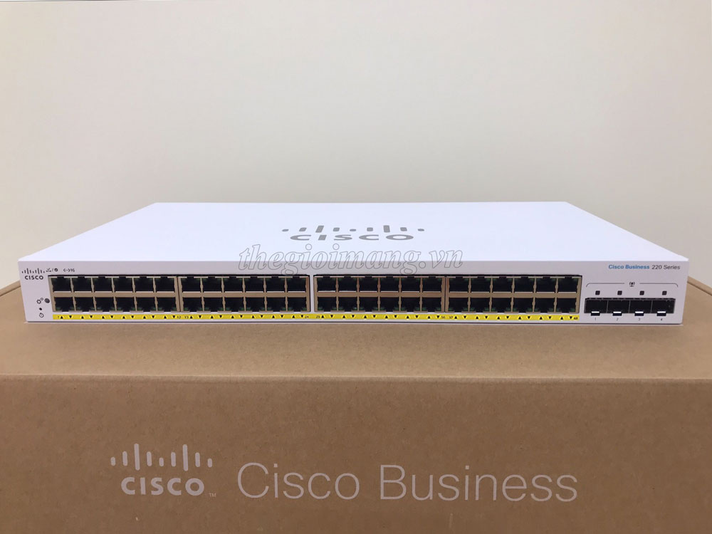 Cisco CBS220-48FP-4X-EU