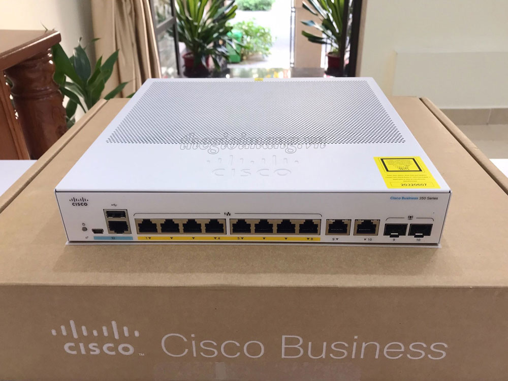 Cisco CBS350-8FP-2G-EU 