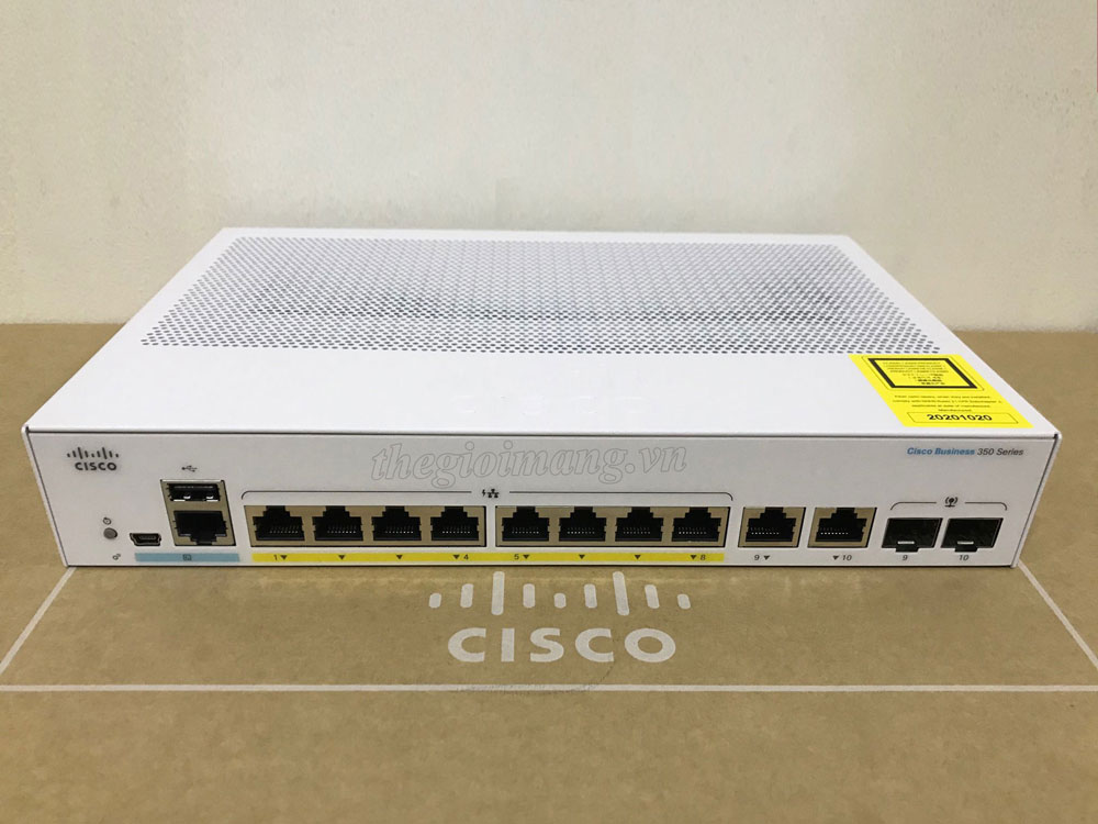 Cisco CBS350-8FP-E-2G-EU 