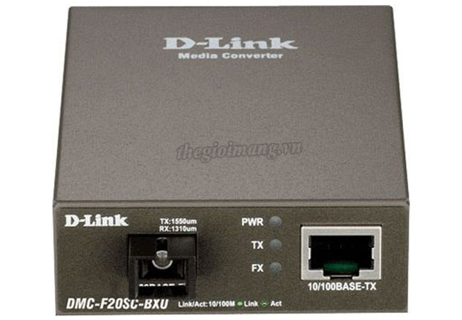 Converter D-link DMC-F20SC-BXU 