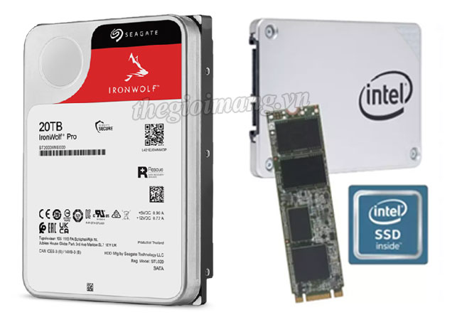 Ổ cứng HDD, SSD... 