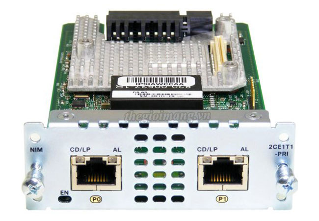 Module Cisco NIM-2CE1T1-PRI 