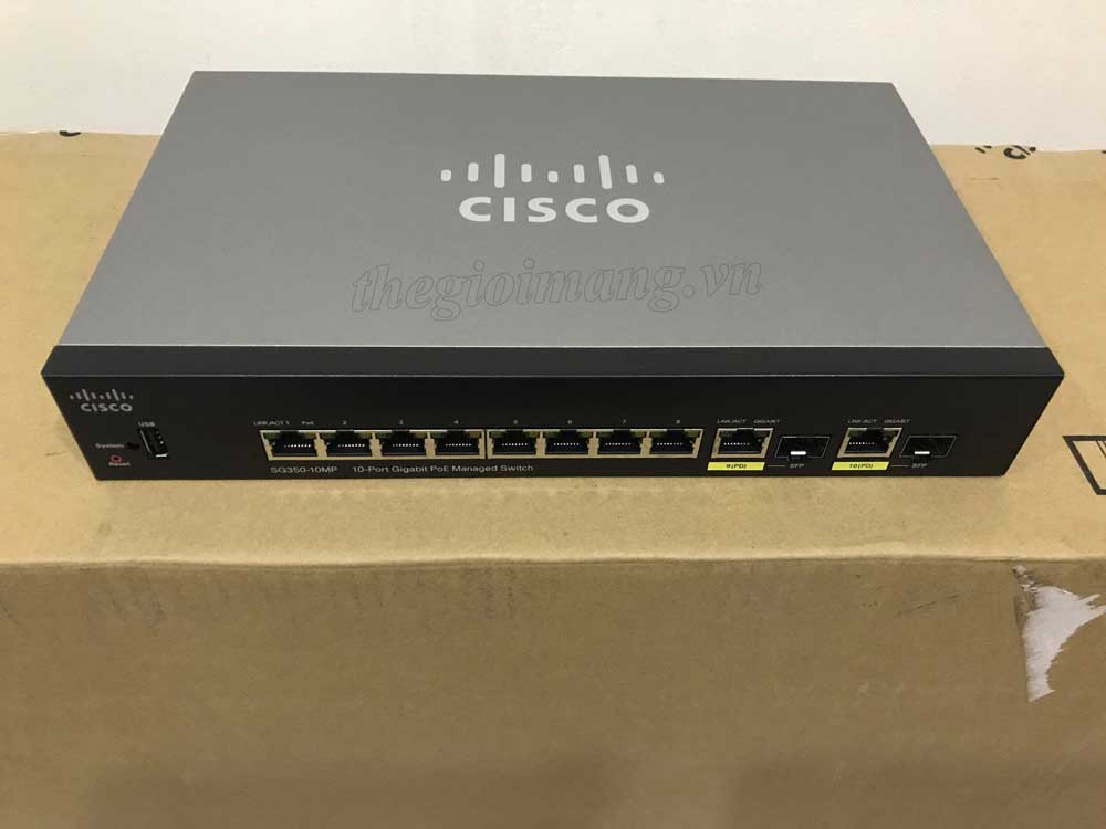 Cisco SG350-10MP-K9-EU