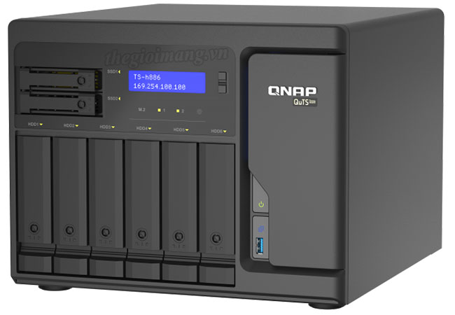 QNAP TS-h886 (TS-h886-D1602-8G) 