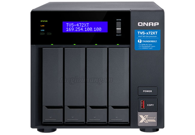 QNAP TVS-472XT (TVS-472XT-PT-4G)